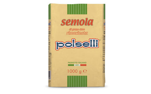 Semola Rimacinata di Grano Duro 1 kg - Polselli - Selezione Cinquegrana